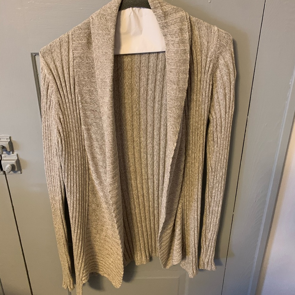 EXPRESS tan cardigan